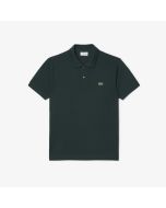 Polo slim fit Lacoste L.12.12 da uomo in piqué di cotone Verde
