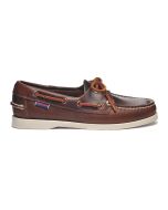 Scarpe Sebago Docksides Portland Waxed Marrone