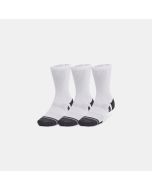 Calze Under Armour Performance Tech Crew unisex - Confezione da 3 paia Bianco
