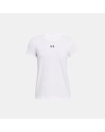 Maglia a maniche corte Under Armour Rival Core da donna Bianco