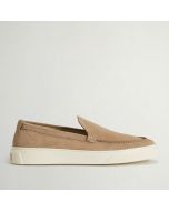 Scarpe Woolrich Slip on loafer man camoscio Beige