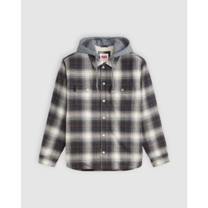 Camicia Levi's® Francico Sherpa Flannel da uomo Grigio