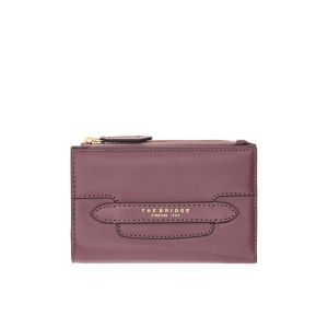The Bridge Medium Wallet Con Tasca Zip In Pelle Fantasia