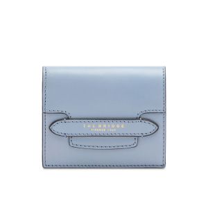 The Bridge Portafoglio Donna In Pelle Blu