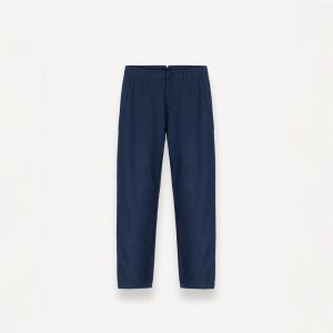 Colmar Originals pantaloni uomo in lino Blu