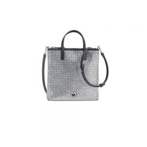 MINI SHOPPER FULL STRASS JEWEL Nero