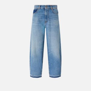 Pinko Estelle Egg Dirty Pantalone Donna Multicolor Multicolor