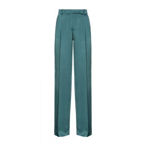 LAON PANTALONE SATIN Verde