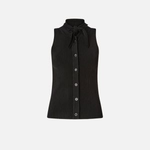 Pinko Neve Top Ecoviscosa T-shirt Donna Nero Nero