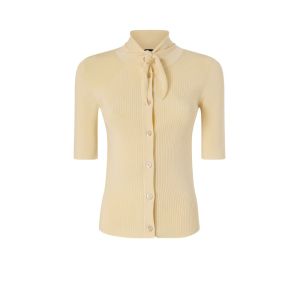 Pinko Coperto Polo Ecoviscosa Donna Beige Beige