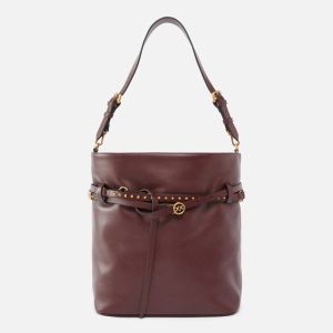 Pinko Bucket Belt Classic Borsa Donna Bordeaux Bordeaux
