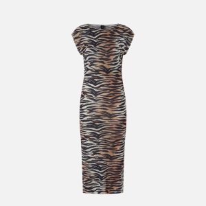 Pinko Epicentro Abito Cotone Donna Nero Nero