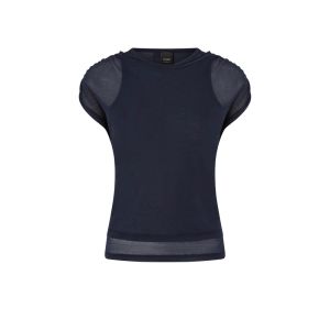 Pinko Darleen Maglia Jersey Donna Blu Blu
