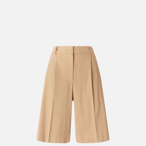 Pinko Bryana Bermuda Lino Donna Beige Beige