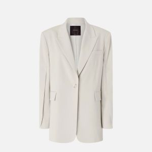 Pinko Grace Giacca Fluido Donna Grigio Grigio