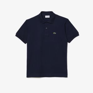 POLO IN PETIT PIQUÉ Blu
