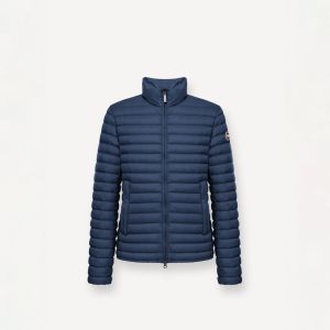 Colmar Originals piumino uomo leggero con imbottitura in piuma naturale Blu