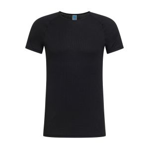 Maglia Tecnica Base Layer Odlo Uomo Active Light Maniche Corte – Traspirante e Asciugatura Rapida Nero