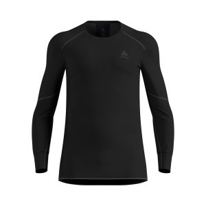 ACTIVE X-WARM BL TOP CREW NECK L/S nero