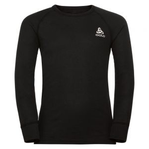 ACTIVE WARM KIDS BL TOP CREW NECK L/S nero