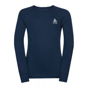 ACTIVE WARM KIDS BL TOP CREW NECK L/S blu