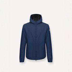 Colmar Originals giacca uomo in softshell con cappuccio integrato e zip Blu