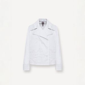 Colmar Originals giacca donna doppiopetto in cotone stretch Bianco