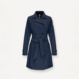 Colmar Originals trench donna doppiopetto impermeabile con cintura Blu
