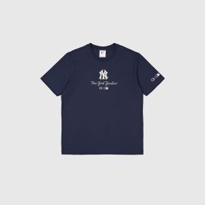 CREWNECK T-SHIRT blu