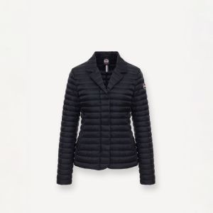 Colmar Originals piumino donna 100 grammi con collo a revers e design blazer Nero