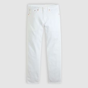 LEVI'S 502 Taper White Pantalone Uomo Bianco Bianco