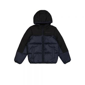 HOODED JACKET nero