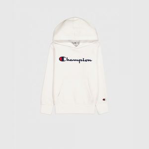 HOODED SWEATSHIRT bianco