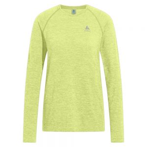 ESSENTIAL SEAMLESS T-SHIRT CREW NECK L/S Verde