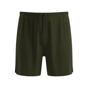 Shorts Running Odlo Uomo Essentials 2.0 6" Senza Intimo Integrato – Leggeri e 4-Way Stretch Verde
