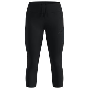 Leggings Running Odlo Donna Essential 3/4 – Elasticità e Sostegno Nero