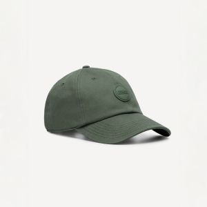 Colmar Originals cappellino unisex in gabardina di cotone con visiera Verde