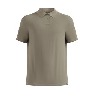 Polo Odlo Uomo Cubic Light Maniche Corte Traspirante Trekking Grigio