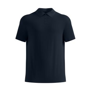 Polo Odlo Uomo Cubic Light Maniche Corte Traspirante Trekking Blu