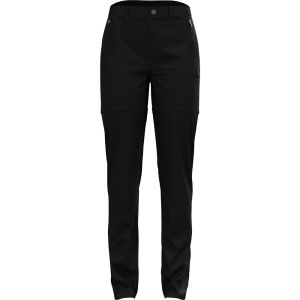 Pantaloni Odlo Donna Ascent Light Convertibili Trekking Elasticizzati Nero