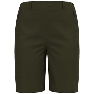 Shorts Odlo Donna Ascent Light Trekking Elasticizzati Resistenti All’Acqua Verde