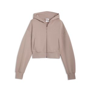Felpa puma tech sense fz hoodie dk da donna Multicolor