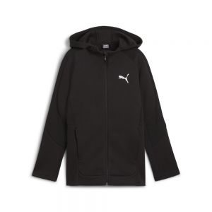 EVOSTRIPE FZ HOODIE DK B nero