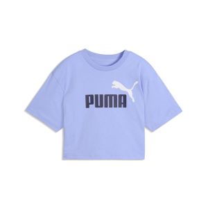 T-shirt puma ess 2 color logo tee da bambina Multicolor