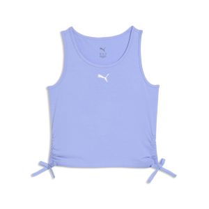 Canotta puma ess slim knotted tank da bambina Multicolor