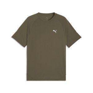 T-shirt puma evostripe tee da uomo Verde