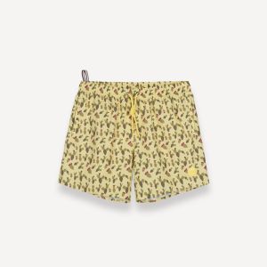 Colmar Originals boxer mare uomo in microfibra con micro stampa all over Verde
