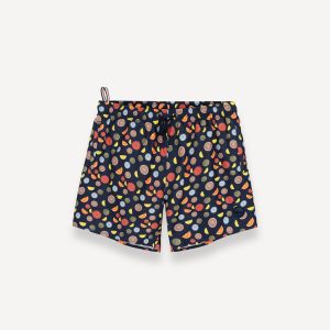 Colmar Originals boxer mare uomo in microfibra con micro stampa all over Blu