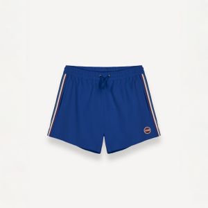 Colmar Originals boxer mare uomo elasticizzato con nastro tricolore Blu