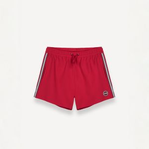 Colmar Originals boxer mare uomo elasticizzato con nastro tricolore Rosso